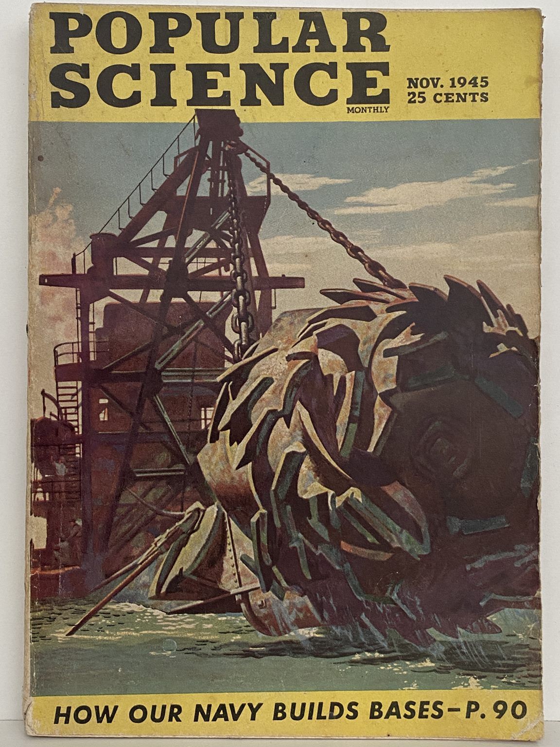 VINTAGE MAGAZINE: Popular Science - Vol 147, No 5 - November 1945