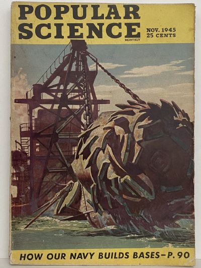 VINTAGE MAGAZINE: Popular Science - Vol 147, No 5 - November 1945 