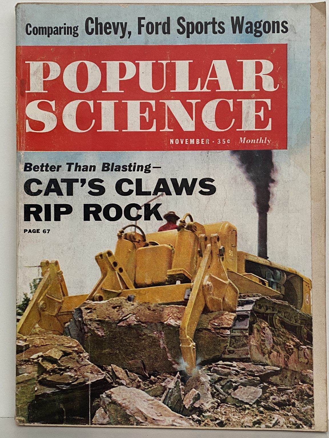 VINTAGE MAGAZINE: Popular Science - November 1960