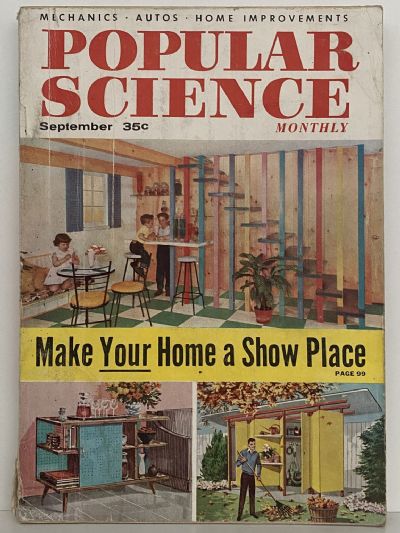 VINTAGE MAGAZINE: Popular Science - September 1956 