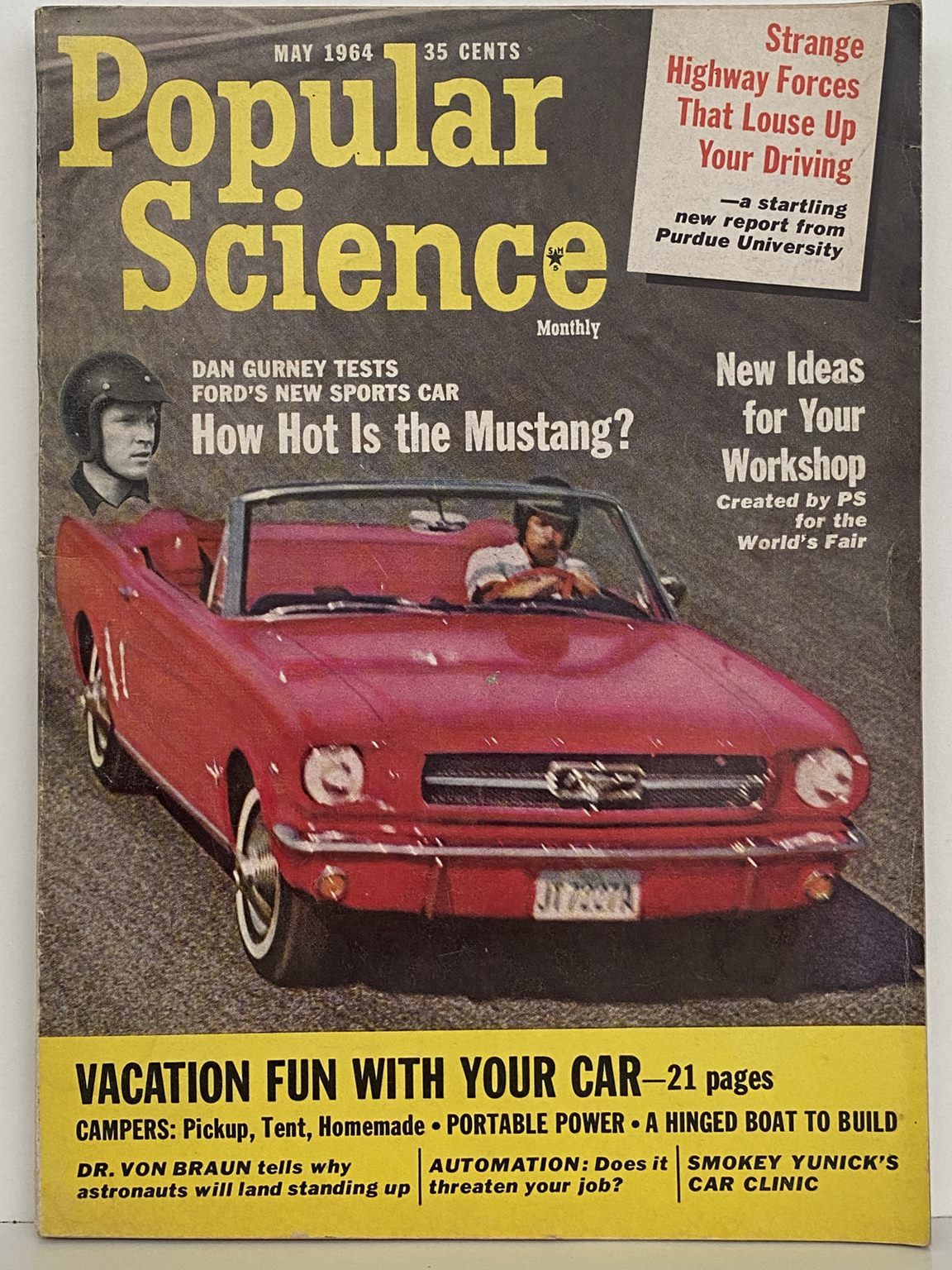VINTAGE MAGAZINE: Popular Science - May 1964