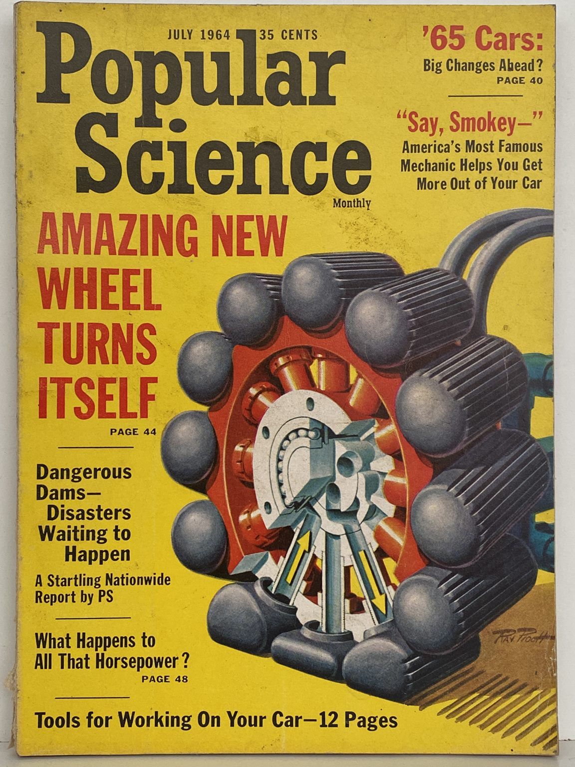 VINTAGE MAGAZINE: Popular Science - July 1964