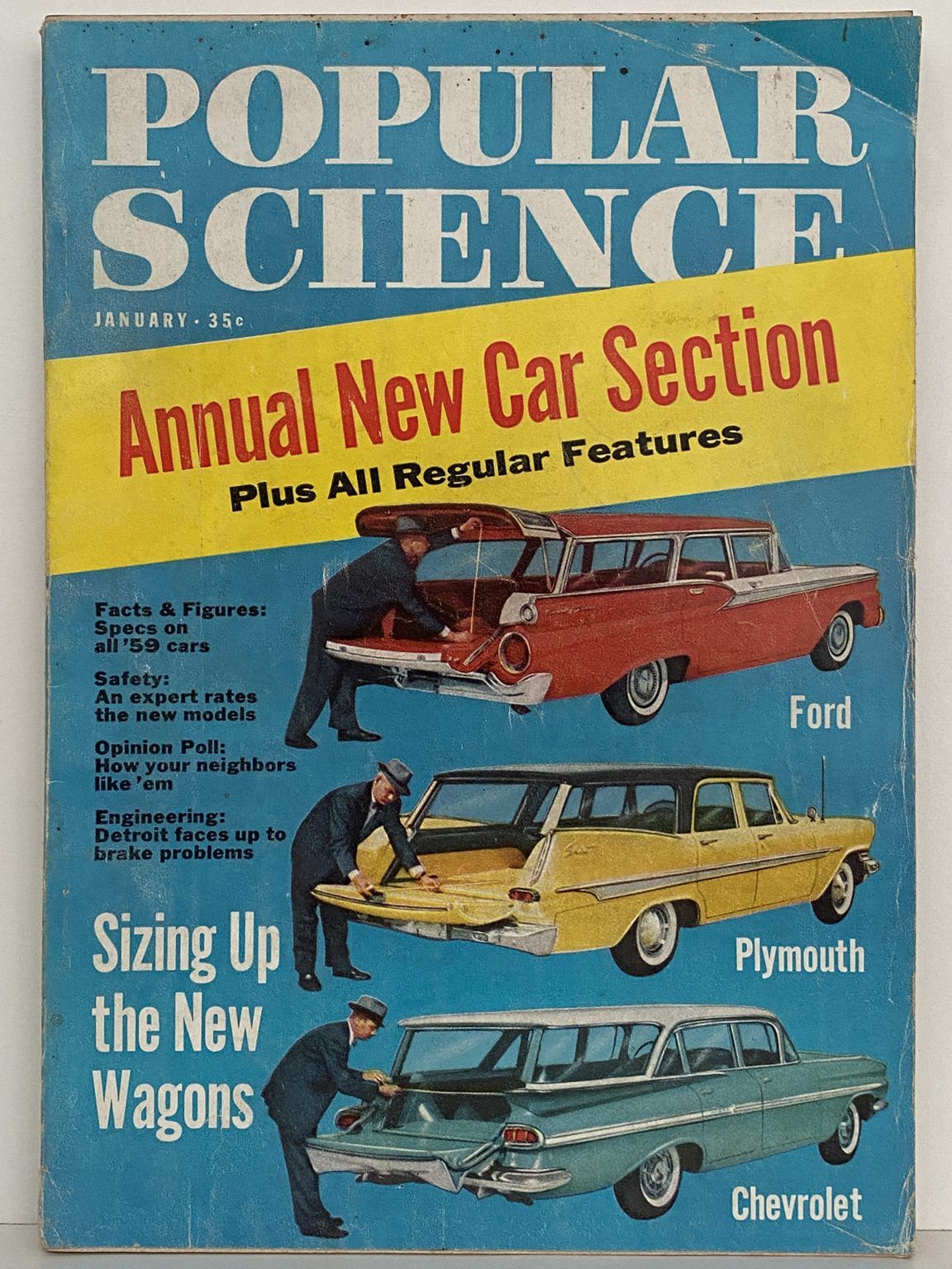 VINTAGE MAGAZINE: Popular Science - January 1959