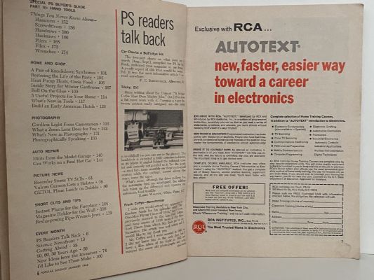 VINTAGE MAGAZINE: Popular Science - January 1964
