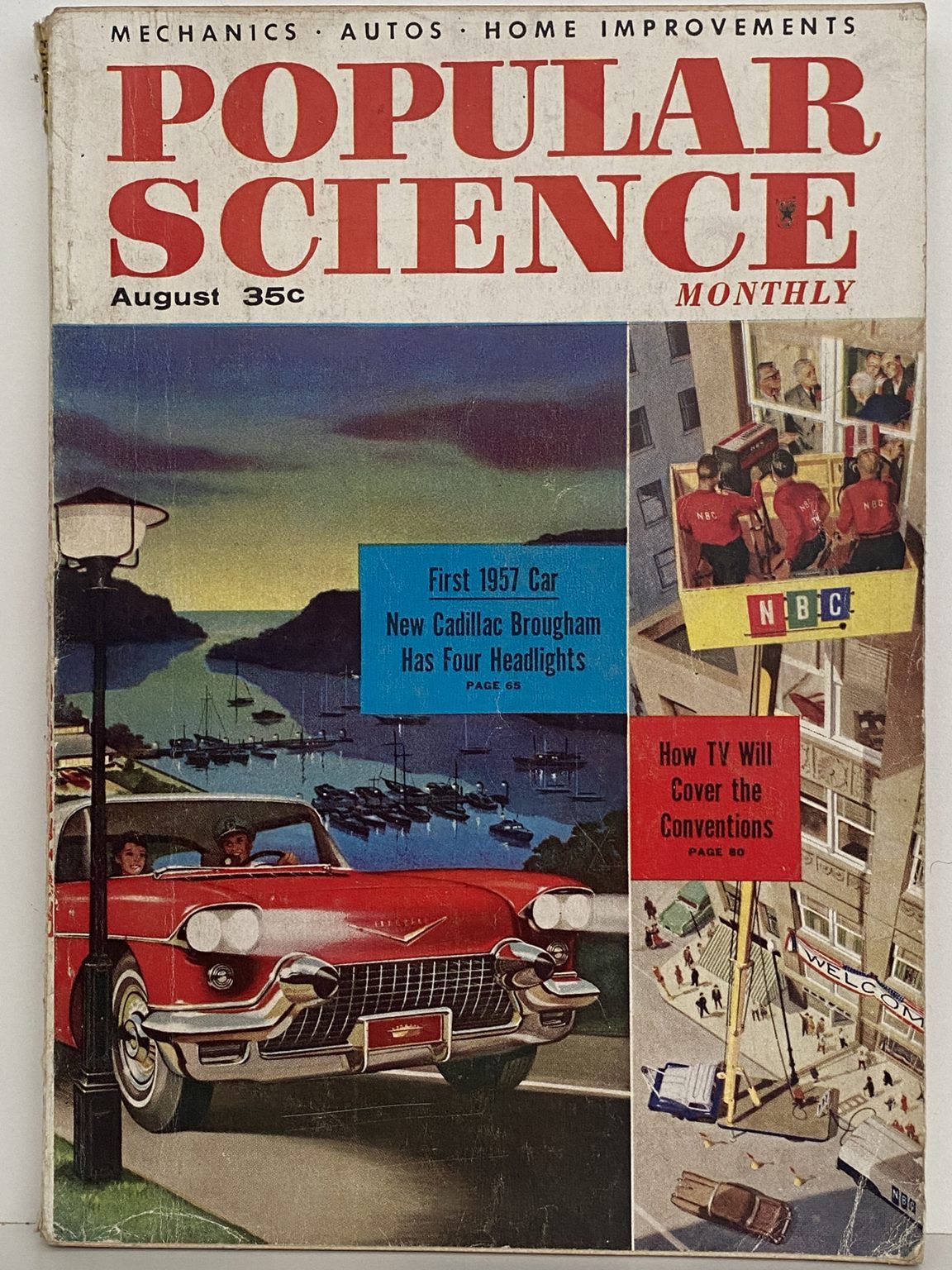 VINTAGE MAGAZINE: Popular Science - August 1956