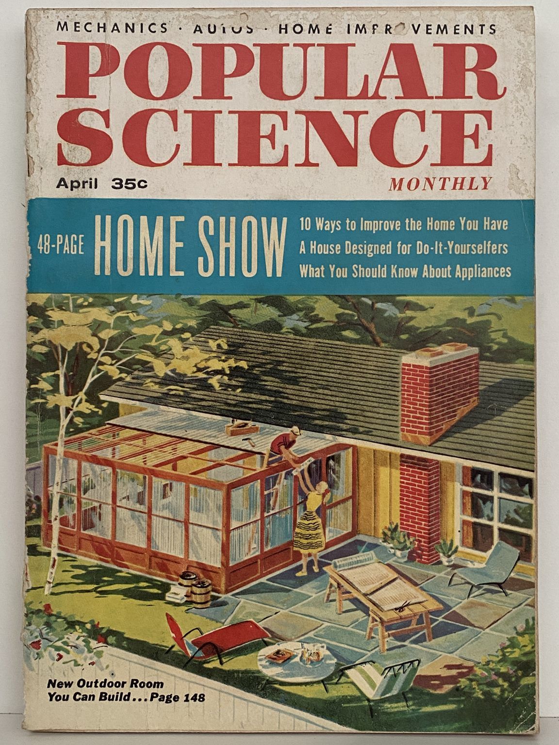 VINTAGE MAGAZINE: Popular Science - April 1956