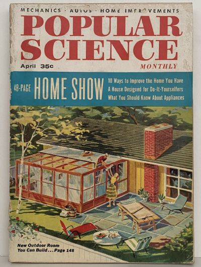VINTAGE MAGAZINE: Popular Science - April 1956 