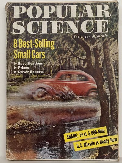 VINTAGE MAGAZINE: Popular Science - April 1958 