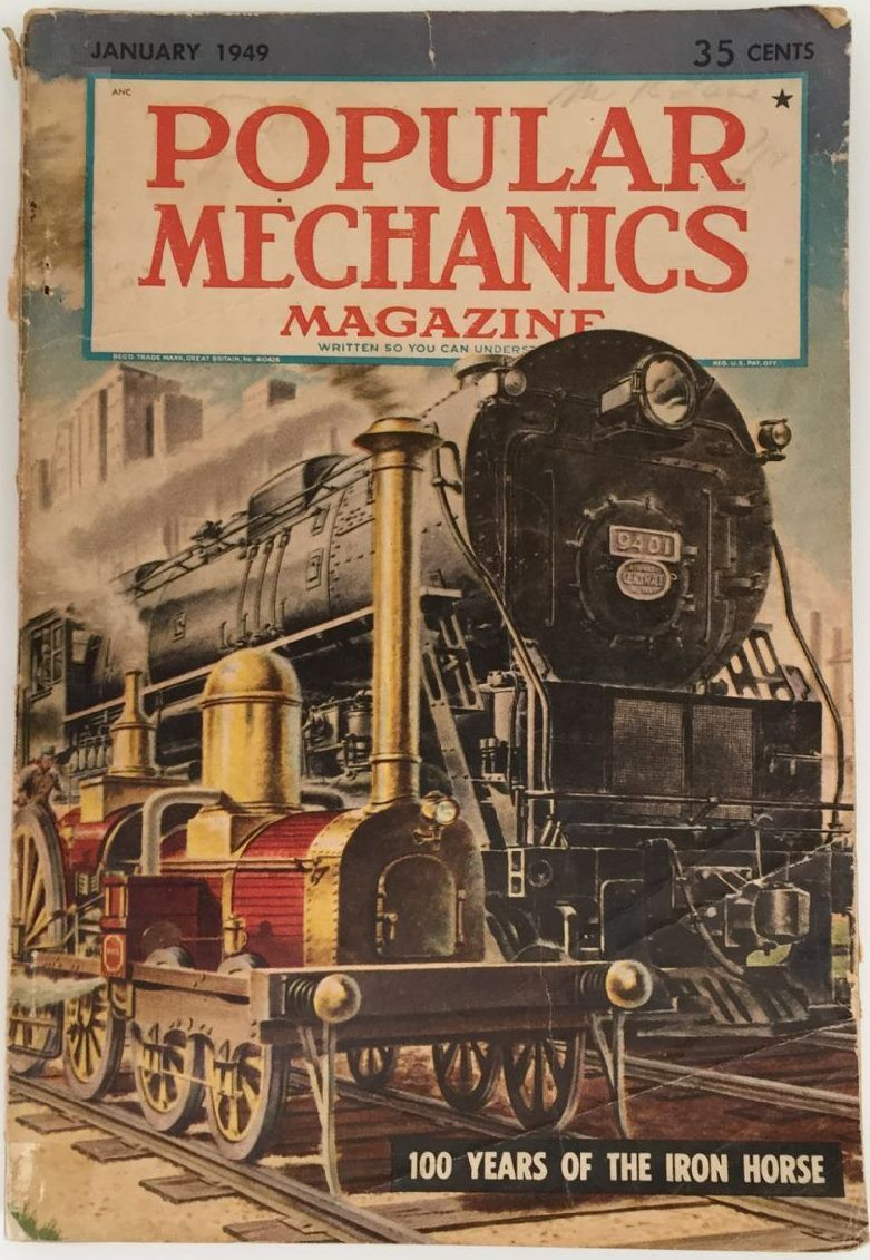 VINTAGE MAGAZINE: Popular Mechanics - Vol. 91, No. 1 - January 1949