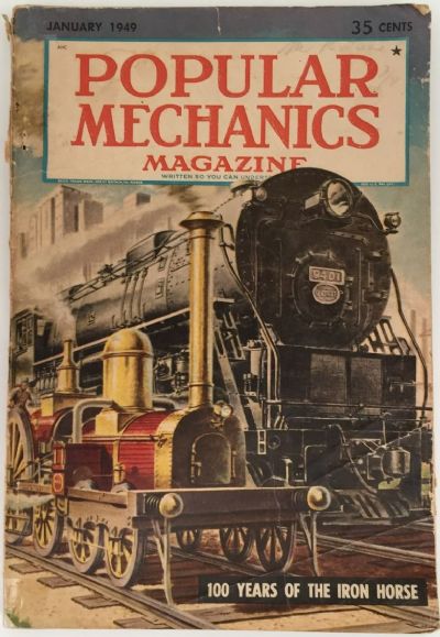 VINTAGE MAGAZINE: Popular Mechanics - Vol. 91, No. 1 - January 1949 