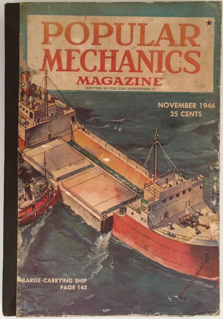 VINTAGE MAGAZINE: Popular Mechanics Vol. 86, No. 5 - November 1946