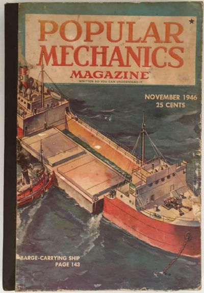 VINTAGE MAGAZINE: Popular Mechanics Vol. 86, No. 5 - November 1946 