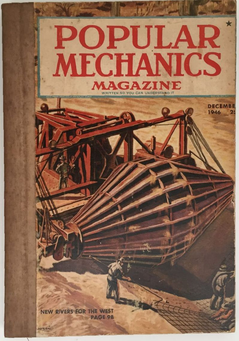VINTAGE MAGAZINE: Popular Mechanics - Vol. 86, No. 6 - December 1946