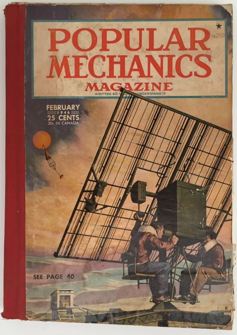VINTAGE MAGAZINE: Popular Mechanics - Vol. 85, No. 2 - February 1946