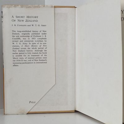A SHORT HISTORY OF NEW ZEALAND