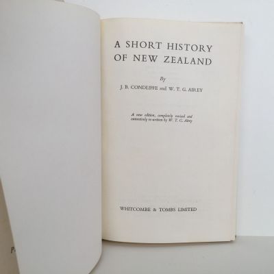 A SHORT HISTORY OF NEW ZEALAND