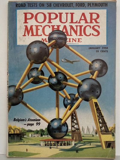 VINTAGE MAGAZINE: Popular Mechanics - Vol. 109, No. 1 - January 1958 