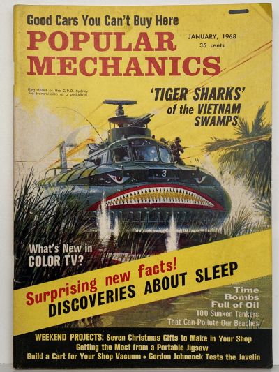 VINTAGE MAGAZINE: Popular Mechanics - Vol. 128, No. 5 - January 1968 
