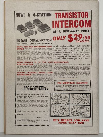 VINTAGE MAGAZINE: Popular Mechanics - Vol. 125, No. 1 - March 1966