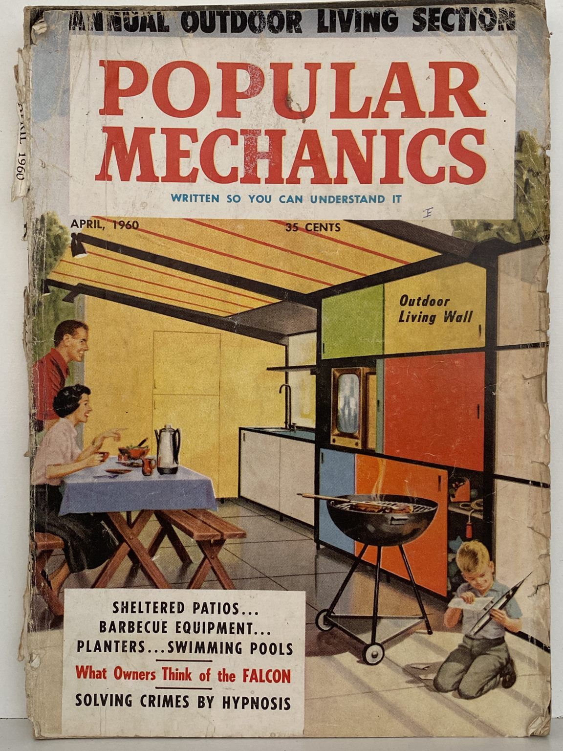 VINTAGE MAGAZINE: Popular Mechanics - Vol. 113, No. 4 - April 1960