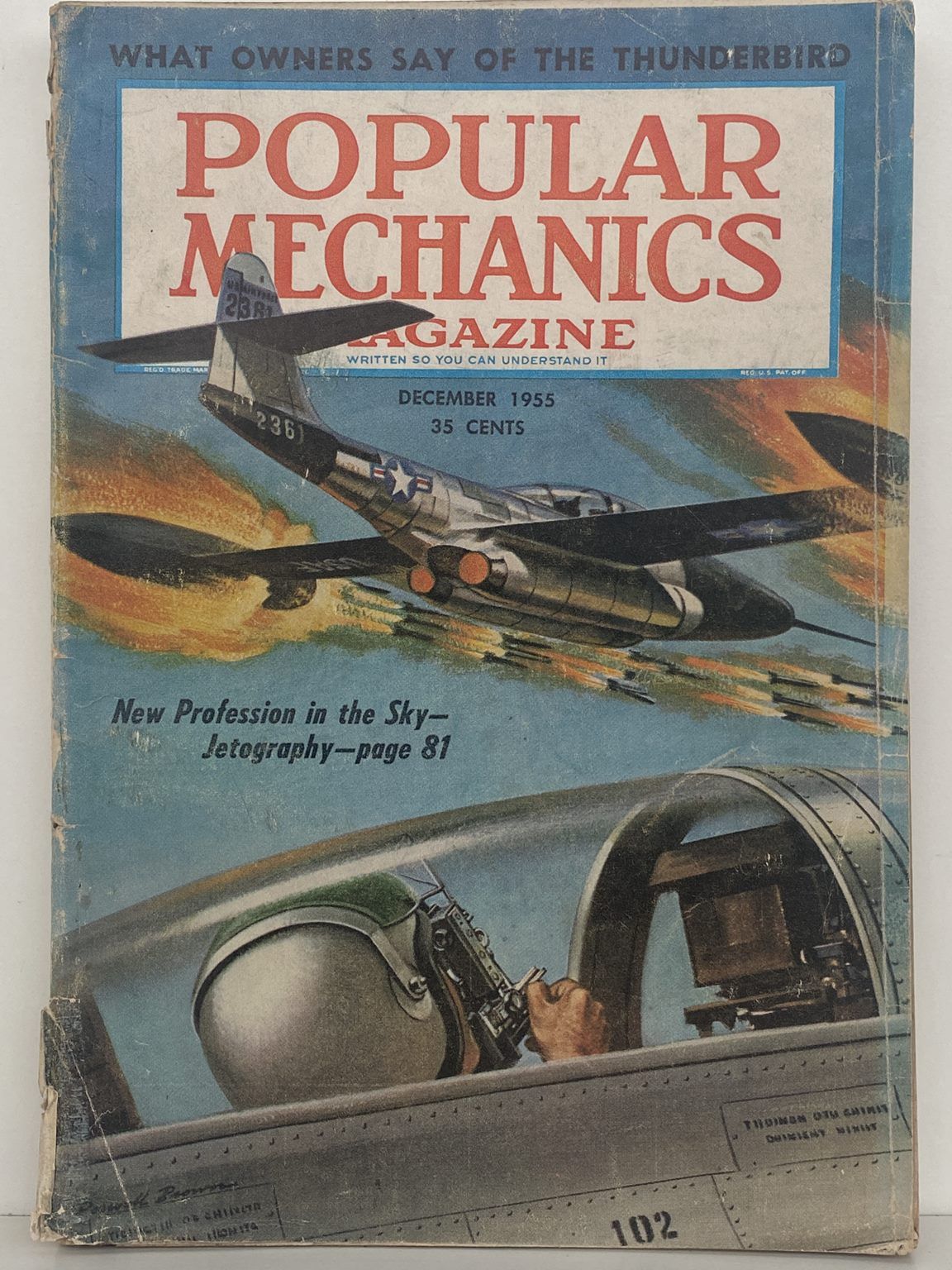 VINTAGE MAGAZINE: Popular Mechanics - Vol. 104, No. 6 - December 1955