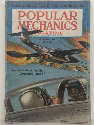 VINTAGE MAGAZINE: Popular Mechanics - Vol. 104, No. 6 - December 1955 