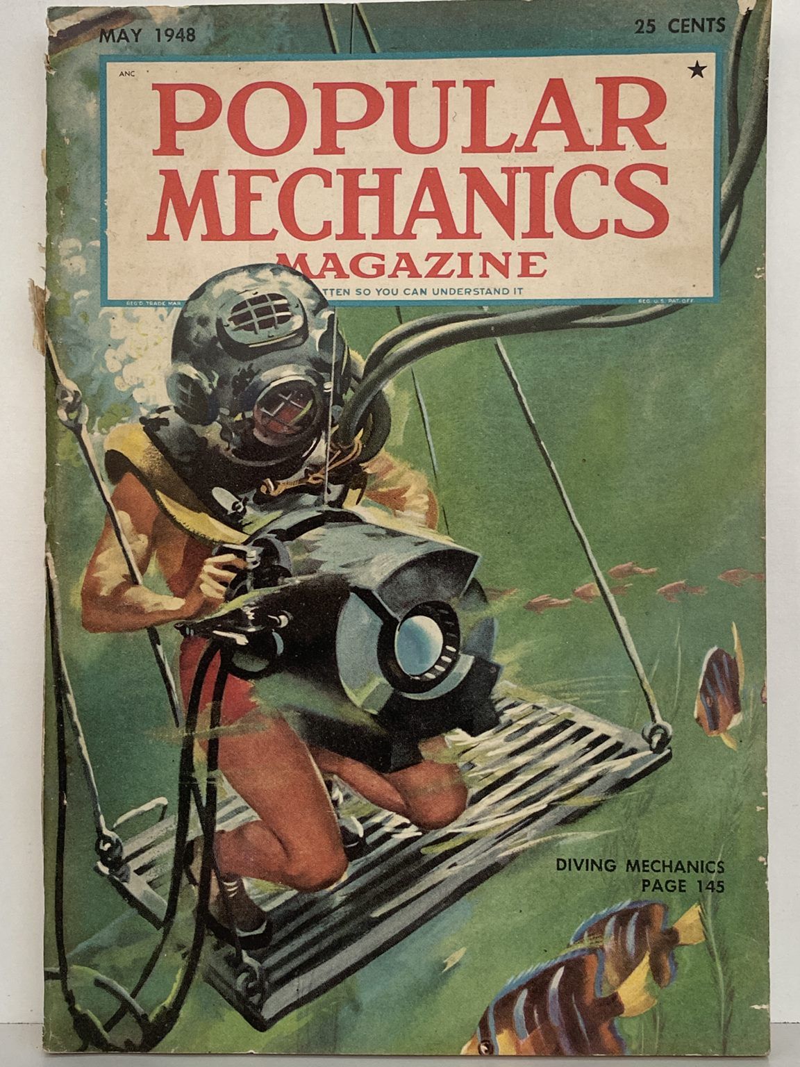 VINTAGE MAGAZINE: Popular Mechanics - Vol. 89, No. 5 - May 1948