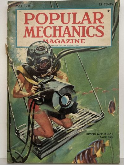 VINTAGE MAGAZINE: Popular Mechanics - Vol. 89, No. 5 - May 1948 