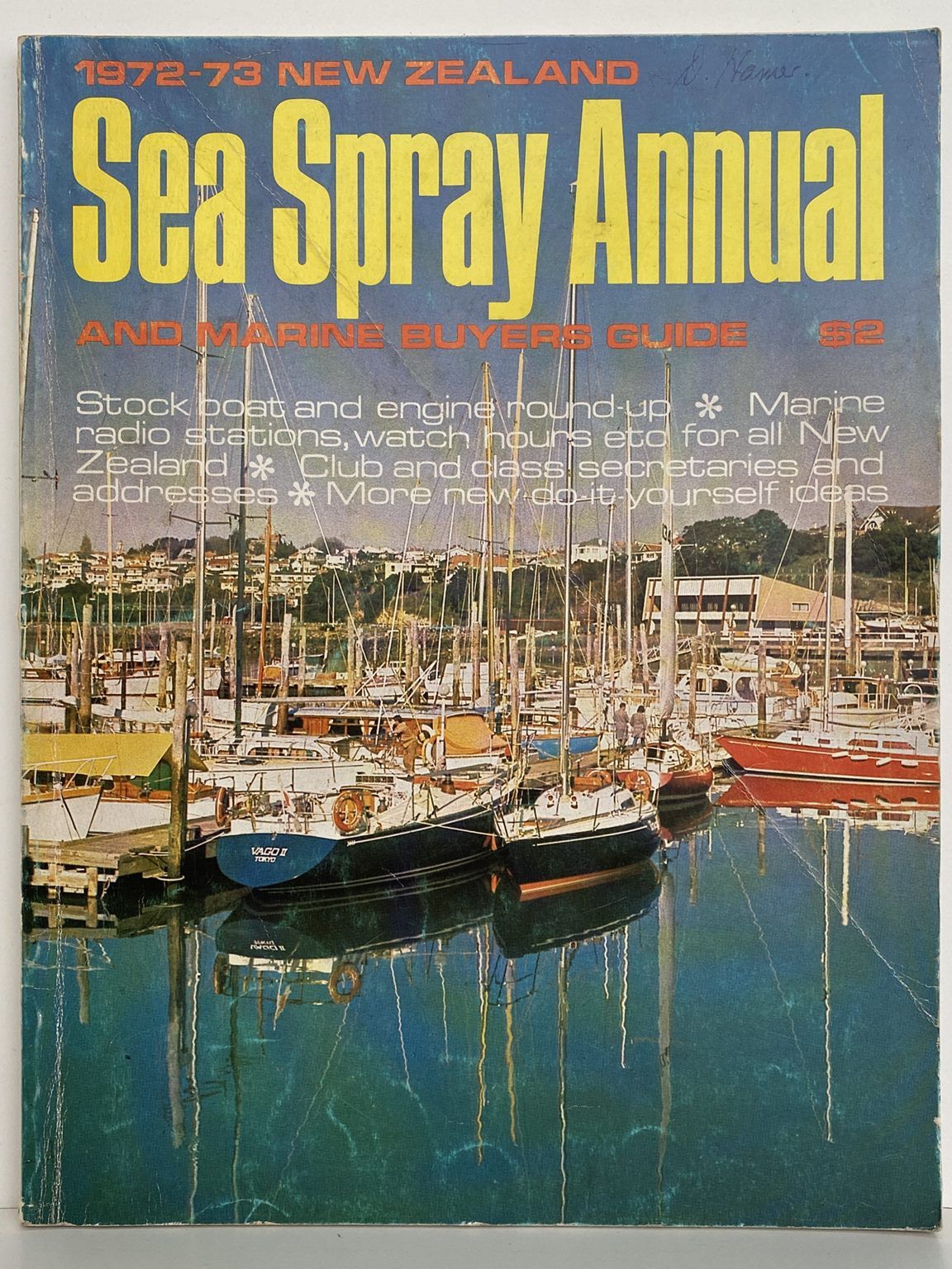 VINTAGE MAGAZINE: Sea Spray Annual and Mariner Buyers Guide 1972 - 1973