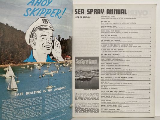 VINTAGE MAGAZINE: Sea Spray Annual and Mariner Buyers Guide 1972 - 1973