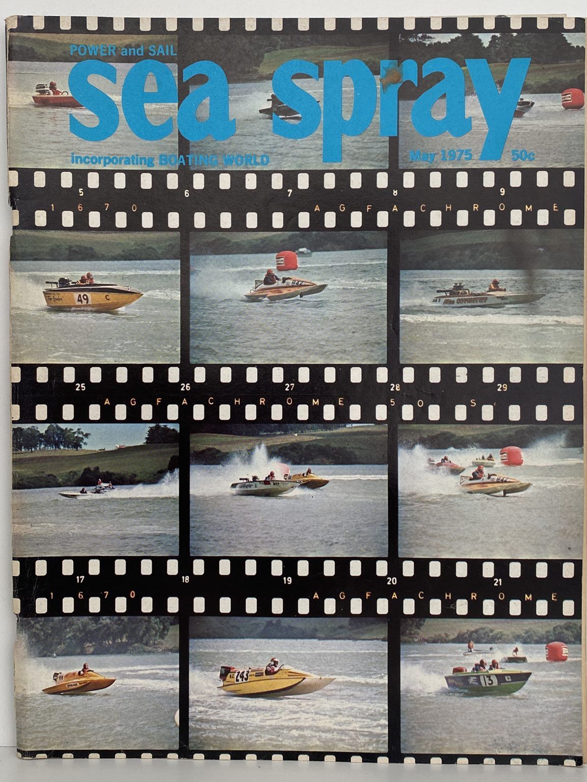 VINTAGE MAGAZINE: Sea Spray / Power & Sail - Vol. 30, No.4 - May 1975