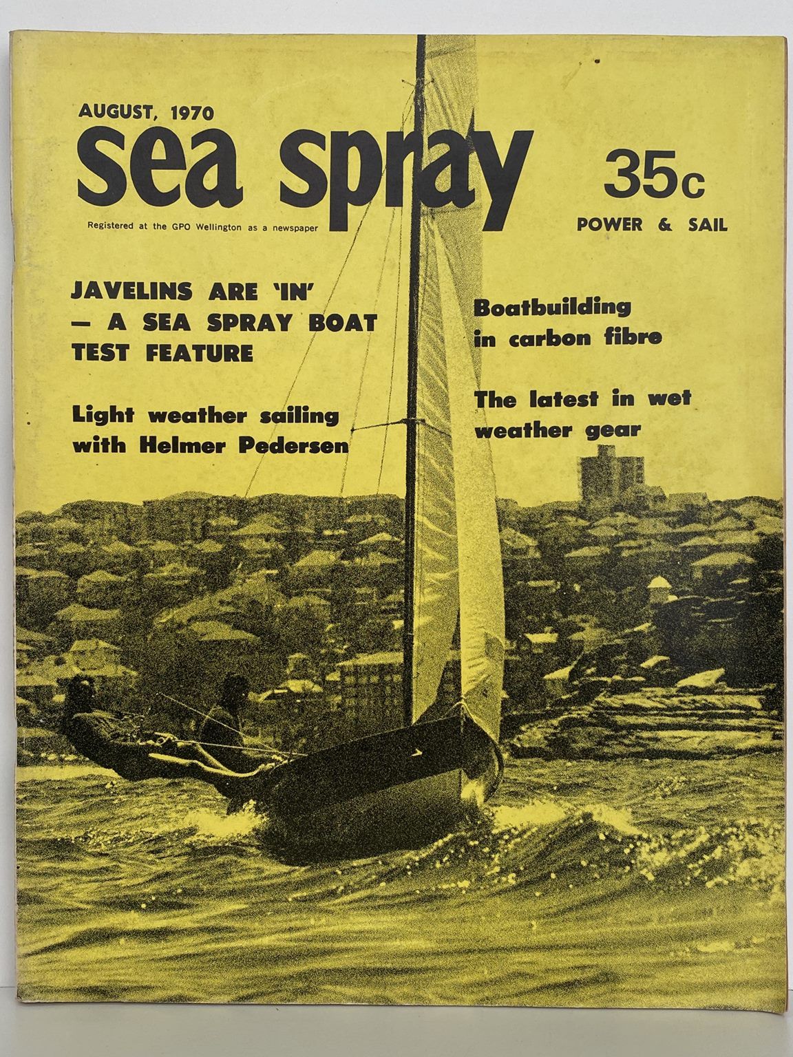 VINTAGE MAGAZINE: Sea Spray / Power & Sail - Vol. 25, No. 7 - August 1970