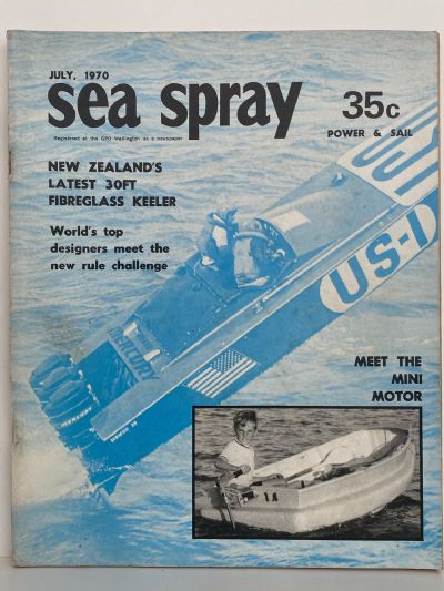 VINTAGE MAGAZINE: Sea Spray / Power & Sail - Vol. 25, No. 6 - July 1970 