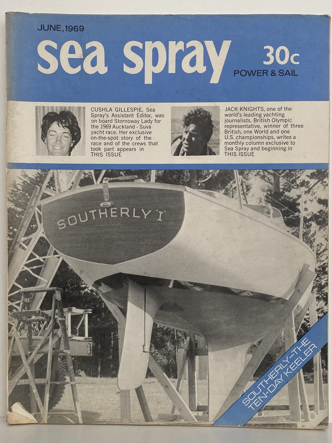 VINTAGE MAGAZINE: Sea Spray / Power & Sail - Vol. 24, No. 5 - June 1969