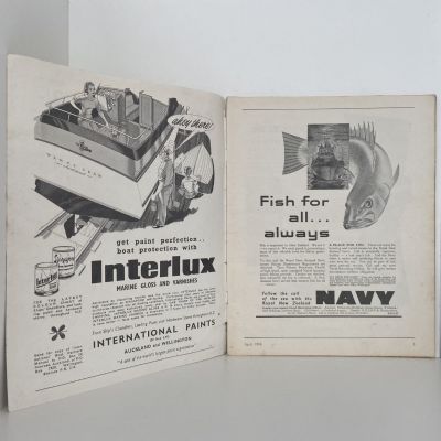 VINTAGE MAGAZINE: Sea Spray / Motor & Sail - Vol.13, No. 3 - April 1958