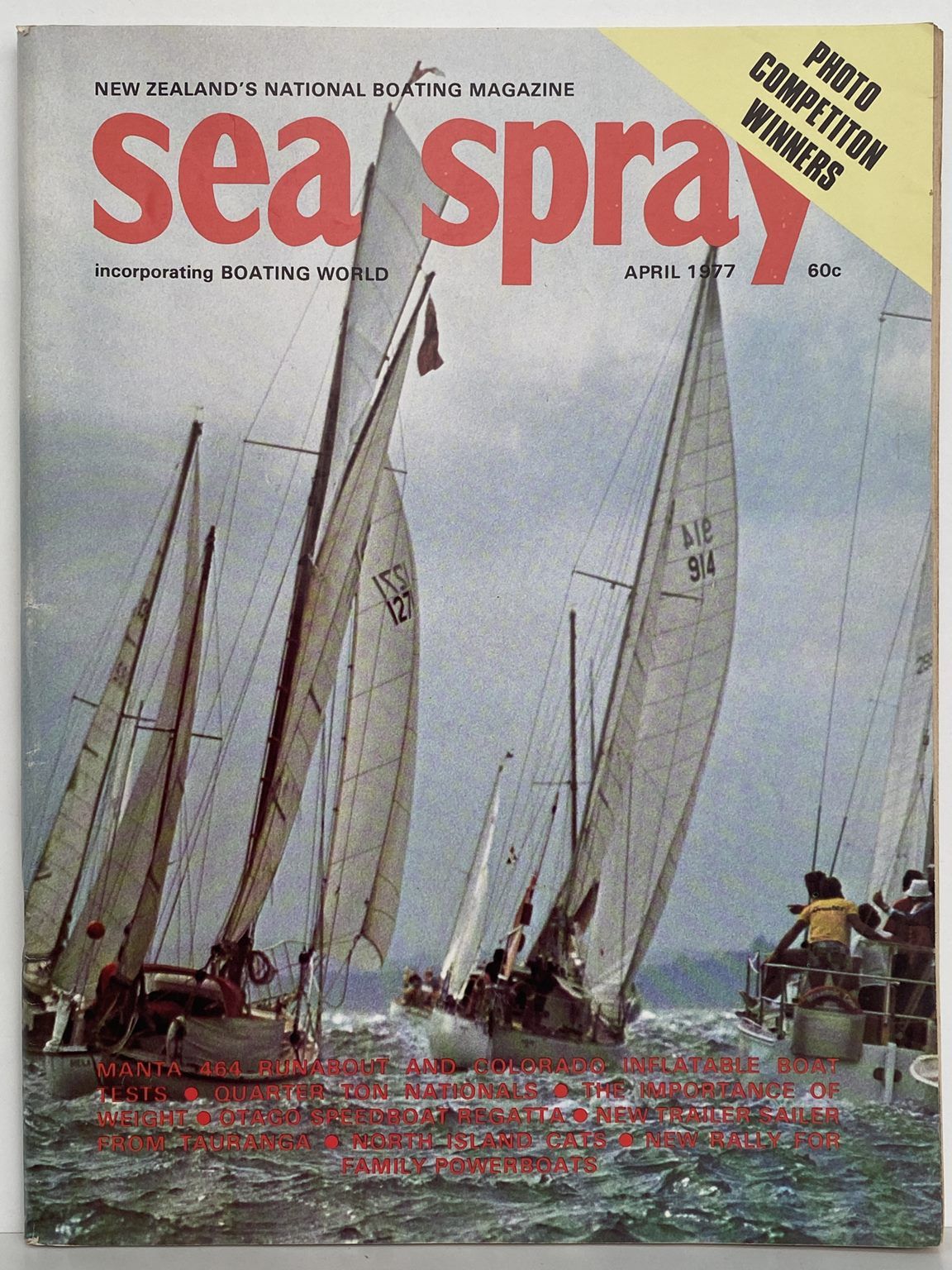 VINTAGE MAGAZINE: Sea Spray - Vol. 32, No. 3 - April 1977