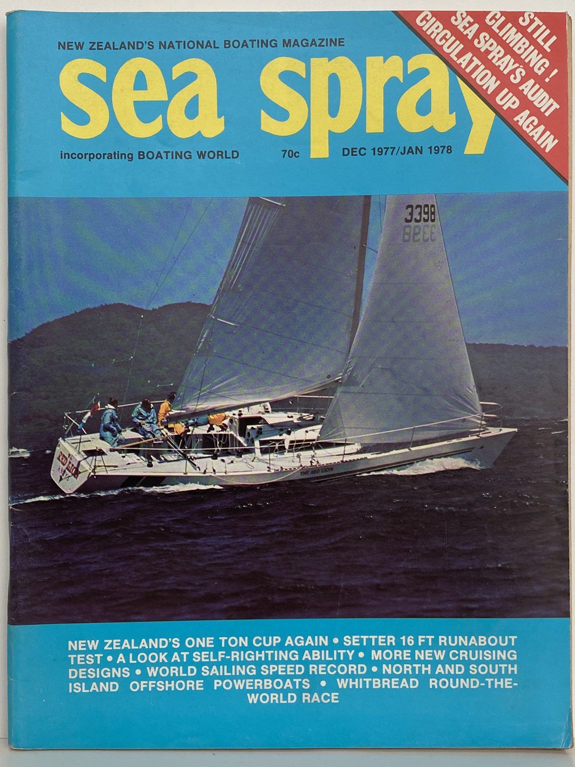 VINTAGE MAGAZINE: Sea Spray - Dec 1977 / Jan 1978