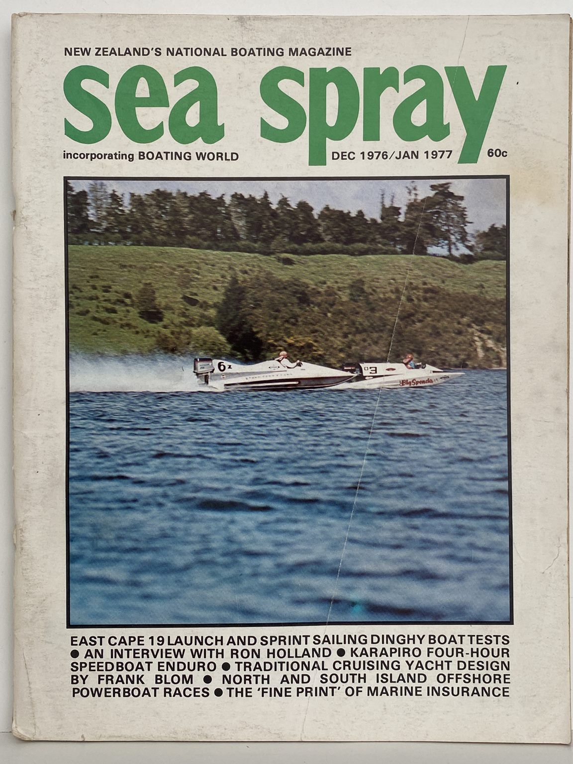 VINTAGE MAGAZINE: Sea Spray - Dec 1976 / Jan 1977