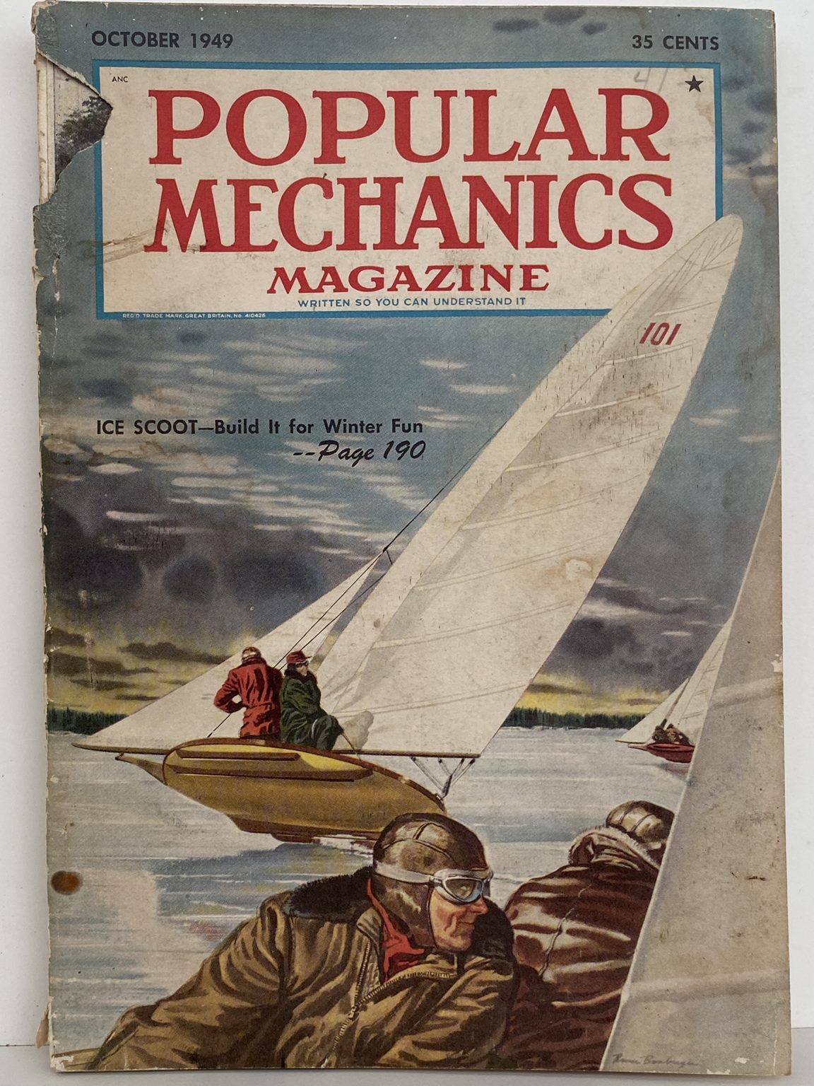 VINTAGE MAGAZINE: Popular Mechanics - Vol. 92, No. 4 - October 1949