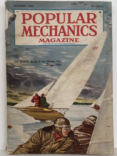 VINTAGE MAGAZINE: Popular Mechanics - Vol. 92, No. 4 - October 1949 