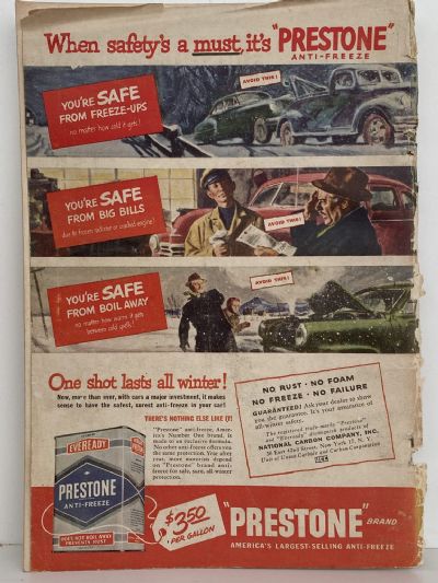 VINTAGE MAGAZINE: Popular Mechanics - Vol. 92, No. 4 - October 1949