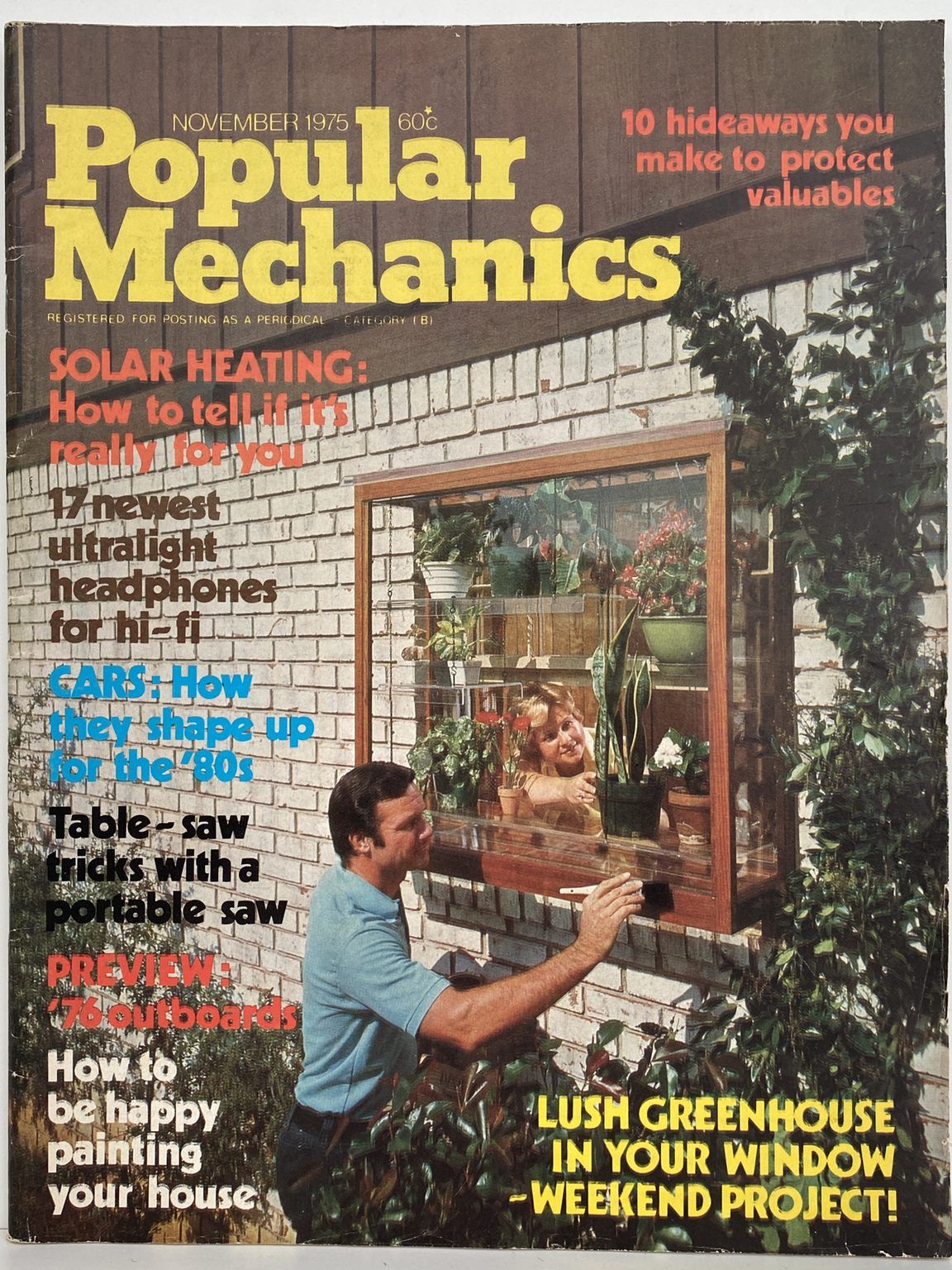 VINTAGE MAGAZINE: Popular Mechanics - Vol. 144, No. 3 - November 1975