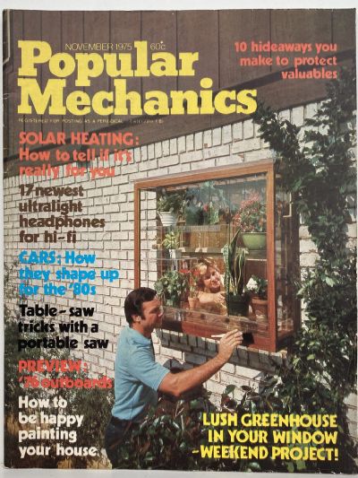 VINTAGE MAGAZINE: Popular Mechanics - Vol. 144, No. 3 - November 1975 
