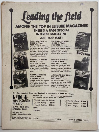 VINTAGE MAGAZINE: Popular Mechanics - Vol. 144, No. 4 - December 1975