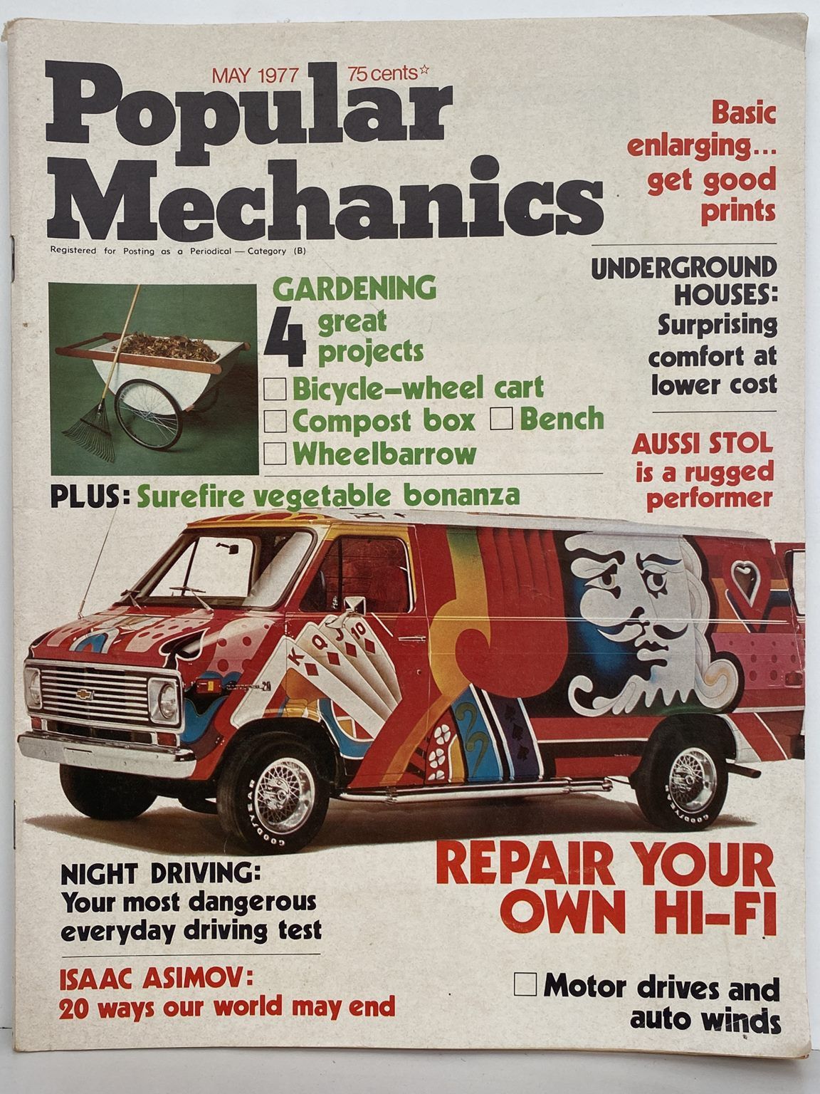 VINTAGE MAGAZINE: Popular Mechanics - Vol. 146, No. 5 - May 1977