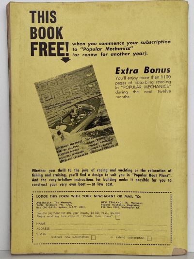 VINTAGE MAGAZINE: Popular Mechanics - Vol. 136, No. 2 - October 1971