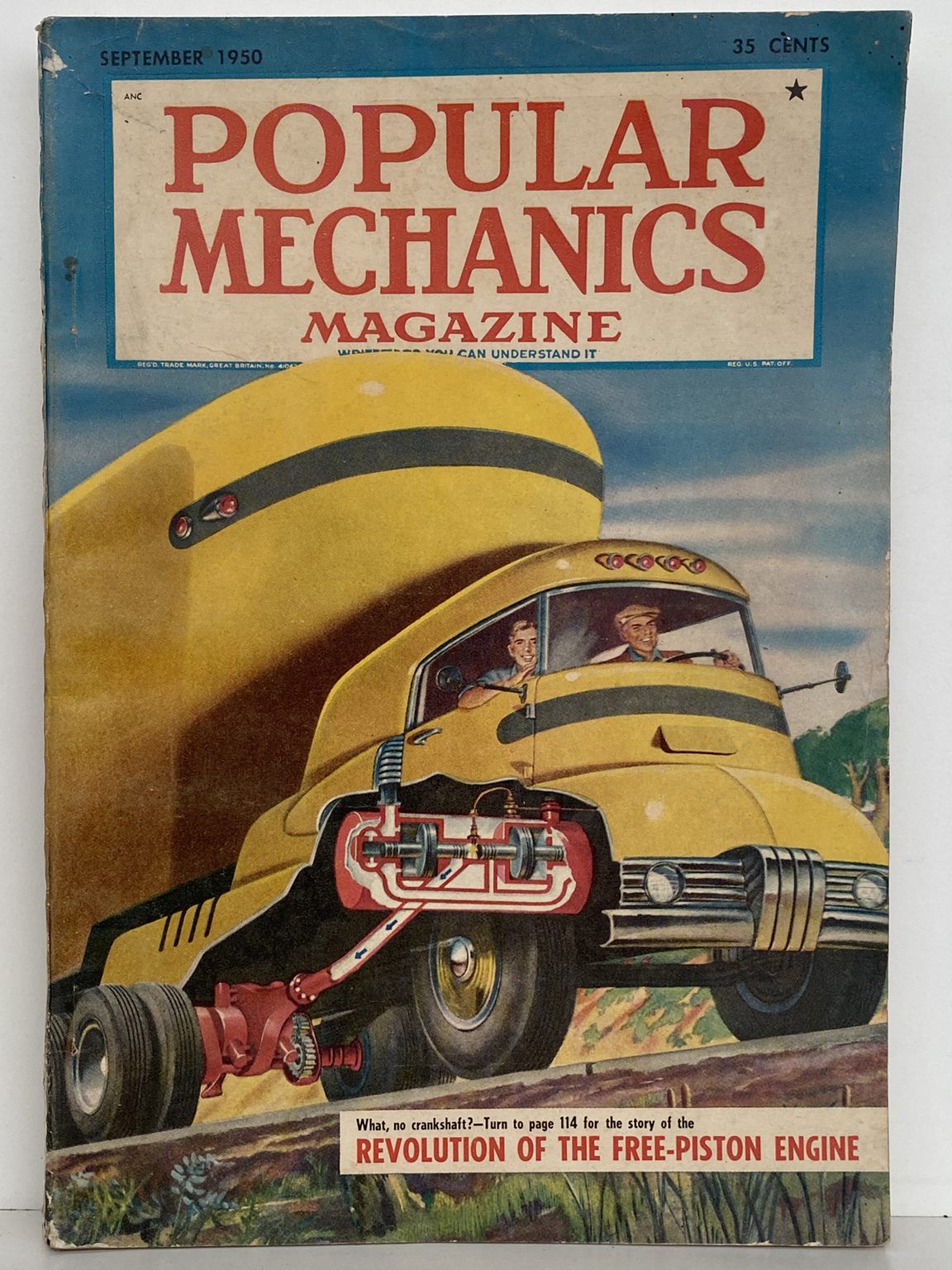 VINTAGE MAGAZINE: Popular Mechanics - Vol. 94, No. 3 - September 1950