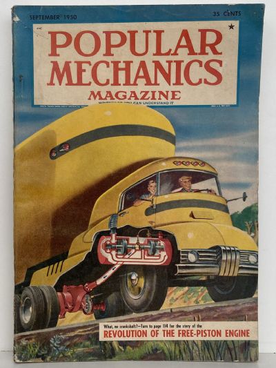 VINTAGE MAGAZINE: Popular Mechanics - Vol. 94, No. 3 - September 1950 