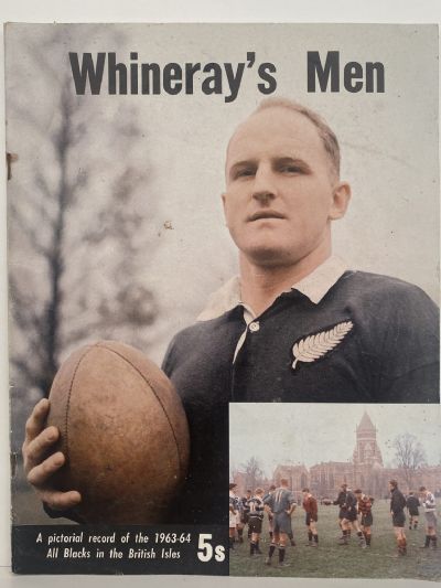 OLD MAGAZINE: Whineray's Men - A pictorial record of the 1963 / 64 All Blacks 