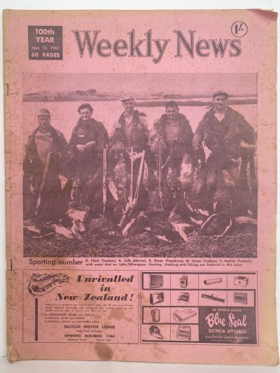 OLD NEWSPAPER: Weekly News - 15 May 1963